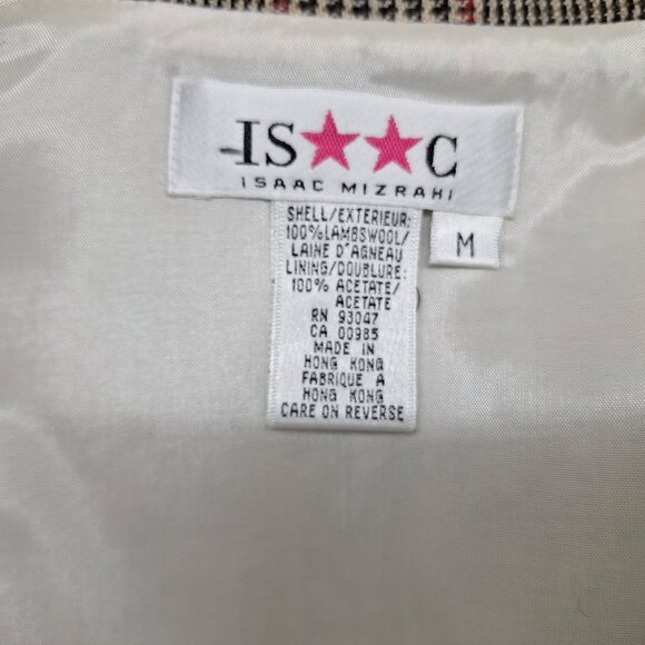 Vintage Isaac Mizrahi Pure Wool Blazer size M - Picture 7 of 9